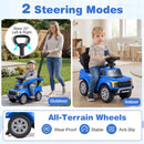 Ford Licensed 3-in-1 Toddler Push Car with Lights – Blue