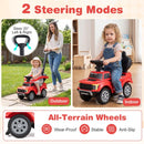 Ford Licensed 3-in-1 Toddler Push Car with Lights – Red