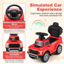 Ford Licensed 3-in-1 Toddler Push Car with Lights – Red