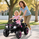 24V Two-Seater Kids Electric Quad Bike – Pink