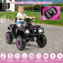 24V Two-Seater Kids Electric Quad Bike – Pink