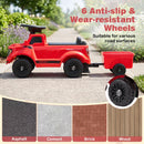 Ford Licensed Kids Push Truck with Detachable Trailer – Red