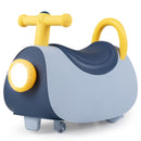 Toddler Push Car with Headlight and Music – Blue