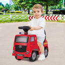 Mercedes-Benz Licensed Ride-On Fire Engine – Red