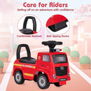 Mercedes-Benz Licensed Ride-On Fire Engine – Red