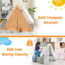 Triangle Climber with Play Tent and Drawing Board – Grey & White