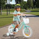Kids First Bike with Basket and Training Wheels – TS10086LS-14