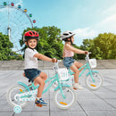 Kids First Bike with Basket and Training Wheels – TS10086LS-14