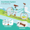 Kids First Bike with Basket and Training Wheels – TS10086LS-14