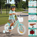 Kids First Bike with Basket and Training Wheels – TS10086LS-14