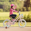 Kids First Bike with Basket and Training Wheels – TS10086PI-16