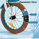Kids First Bike with Basket and Training Wheels – TS10086TU-16