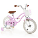 Kids First Bike with Basket and Training Wheels – TS10086ZS-14