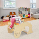 Sea Lion Wooden Climbing Arch and Rocker – Natural