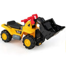 Ride-On Bulldozer with Sounds and Toy Stones – Yellow