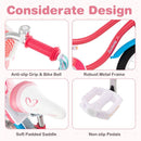 Pink Kids Bike with Doll Seat and Training Wheels – Pink / 16 inches