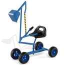 Kids Four-Wheel Sand Digger with Swivel Seat – Blue