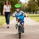 Kids Training Bicycle with Adjustable Saddle – Navy / 14 inches