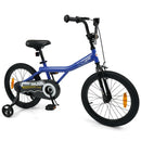 Kids Training Bicycle with Adjustable Saddle – Navy / 18 inches