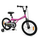 Kids Training Bicycle with Adjustable Saddle – Pink / 18 inches