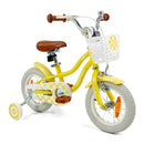Kids First Bike with Basket and Training Wheels – TS10293YW-12