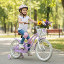 Kids First Bike with Basket and Training Wheels – TS10293ZS-18