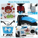 Kids Bicycle with Dual Brakes and Training Wheels – Blue / 14 inches