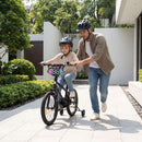 Kids Bicycle with Handbrake and Adjustable Seat – Black / 18 inches