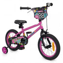 Kids Bicycle with Handbrake and Adjustable Seat – Pink / 14 inches
