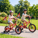Kids Training Bike with Music Function – Red / 14 inches