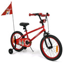 Kids Training Bike with Music Function – Red / 18 inches