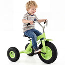 Kids Tricycle with Inflatable Tyres and Adjustable Seat – Green