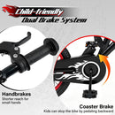 16-Inch Motocross-Style Kids Bike with Sound Effects – Black