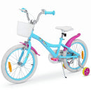 Kids Bike with Removable Basket and Adjustable Fit – Blue / 18 inches