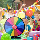 60 cm Tabletop Prize Wheel with 14 Sections – Multicolour