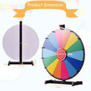 60 cm Tabletop Prize Wheel with 14 Sections – Multicolour