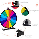 48 cm Tabletop Prize Wheel with Marker and Eraser – Multicolour