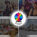 48 cm Tabletop Prize Wheel with Marker and Eraser – Multicolour
