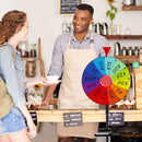 40 cm Prize Wheel with Adjustable Folding Stand – Multicolour