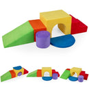 6-Piece Velvet Foam Climbing Playset – Red