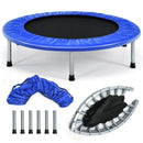 96cm Folding Mini Trampoline – Blue