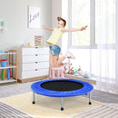 96cm Folding Mini Trampoline – Blue