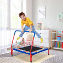 Kids Square Trampoline with Padded Handle – product view