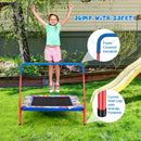 Kids Square Trampoline with Padded Handle – product view