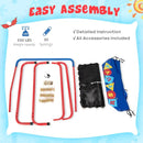 Kids Square Trampoline with Padded Handle – product view