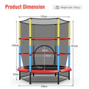 140cm Kids Trampoline with Enclosure Net – product view