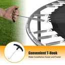 14cm Trampoline Springs – 20 Pack with T-Hook – product view