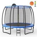 12ft Outdoor Trampoline with Basketball Hoop – product view
