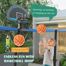 12ft Outdoor Trampoline with Basketball Hoop – product view