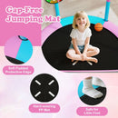 Kids Trampoline with Basketball Hoop and Sticky-Ball Game – Macaron